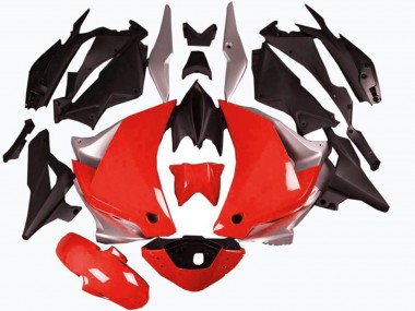 Red and Silver 2011-2014 Honda CBR250RR Motorcycle Fairing