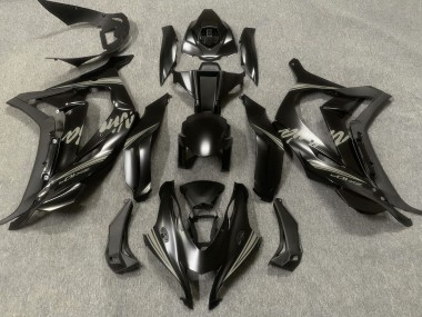 Satin Black & Grey 2016-2019 Kawasaki ZX10R Motorcycle Fairing