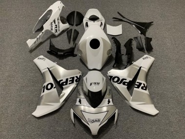 Silver Repsol 2008-2011 Honda CBR1000RR Motorcycle Fairing