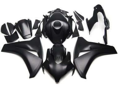 Slick Matte Black 2008-2011 Honda CBR1000RR Motorcycle Fairing