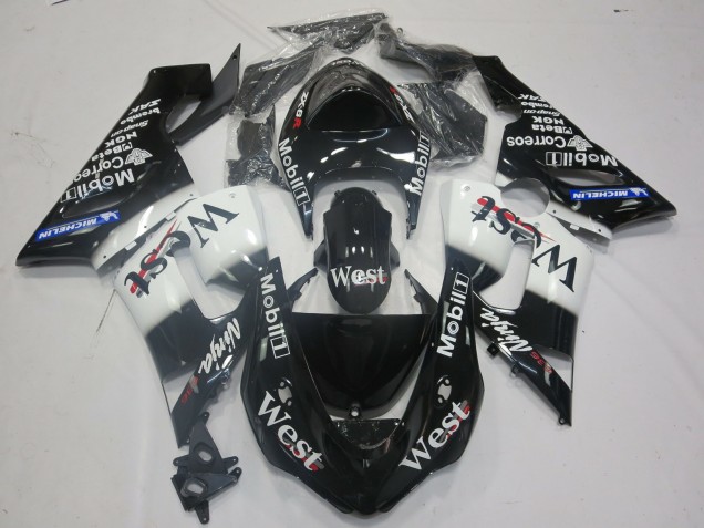 West 2005-2006 Kawasaki ZX6R Motorcycle Fairing