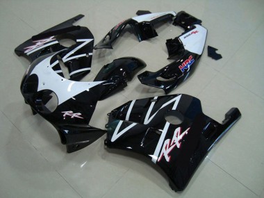 White Black HRC 1990-1998 Honda CBR250RR Motorcycle Fairing