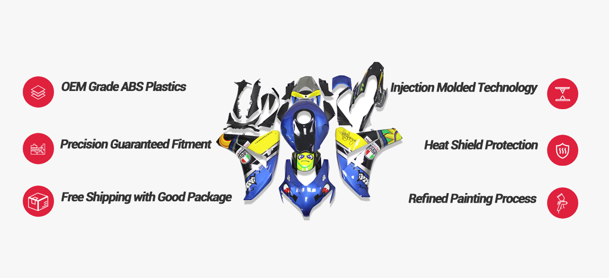 Best Aftermarket Motorcycle Fairings | Fairing Craft Canada Official