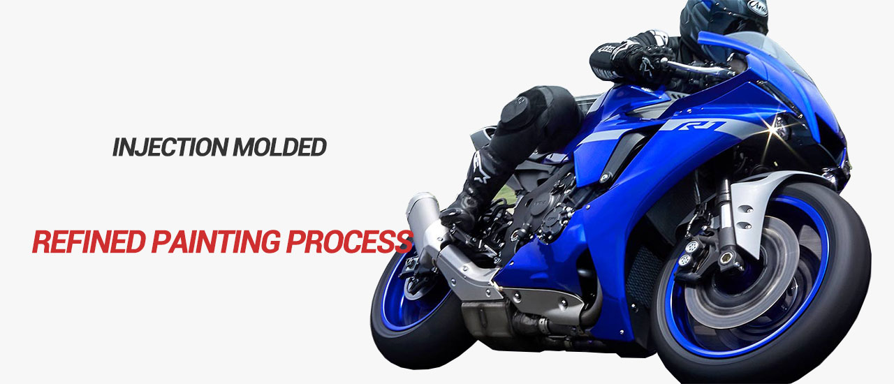 Injection Molded, Refined Painting Process | Fairing Craft Canada Official